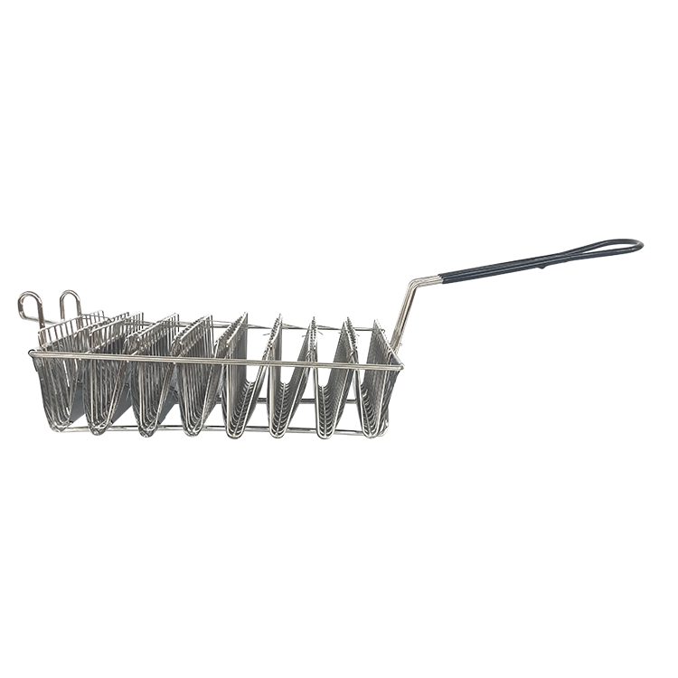 Home Use Wire Strainer Nonstick Taco Shell Fry Basket for Deep Fat