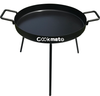 COOKMATE Enamel Glazing Non-stick Cookware Sets with 3 Legs Outdoor Beach BBQ Camping Picnic Campfire Griddle Pan