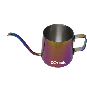 Perfect Gift for Your Family And Friends Coffee Pot Long Narrow Spout Pour Round Kettle