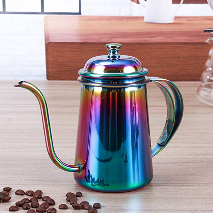 600ml Gooseneck Pour Over Gooseneck Pour Over Suit for Home Use Or Camping Tea Coffee Kettle