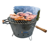COOKMATE Outdoor Balcony Easy To Use Metal Barrel BBQ Charcoal Grill Bucket