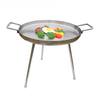 COOKMATE Contemporary Stainless Steel Cookware Omelette Outdoor BBQ Fry Pan