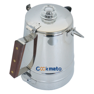 High Quality Stainless Steel Outdoor Camping Coffee Percolator