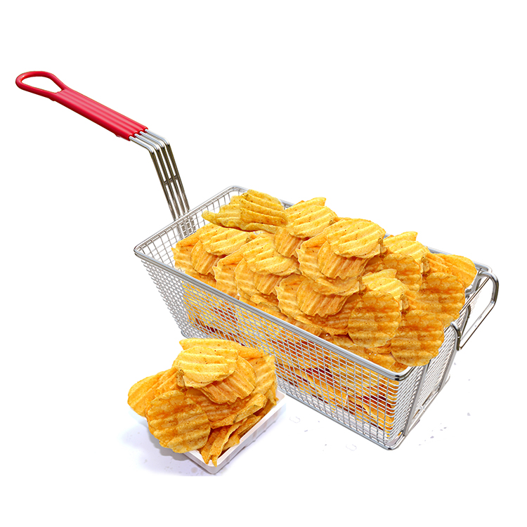 China Factory Commercial Professional Restaurant Kitchen Tool Deep Fryer Frying Basket