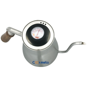 Long Spout Coffee Pot Gooseneck Kettle With Integrated Thermometer Suitable