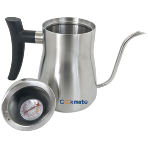 Food Grade Milk Pot Camping Samovar Kettle With Integrated Thermometer Suitable