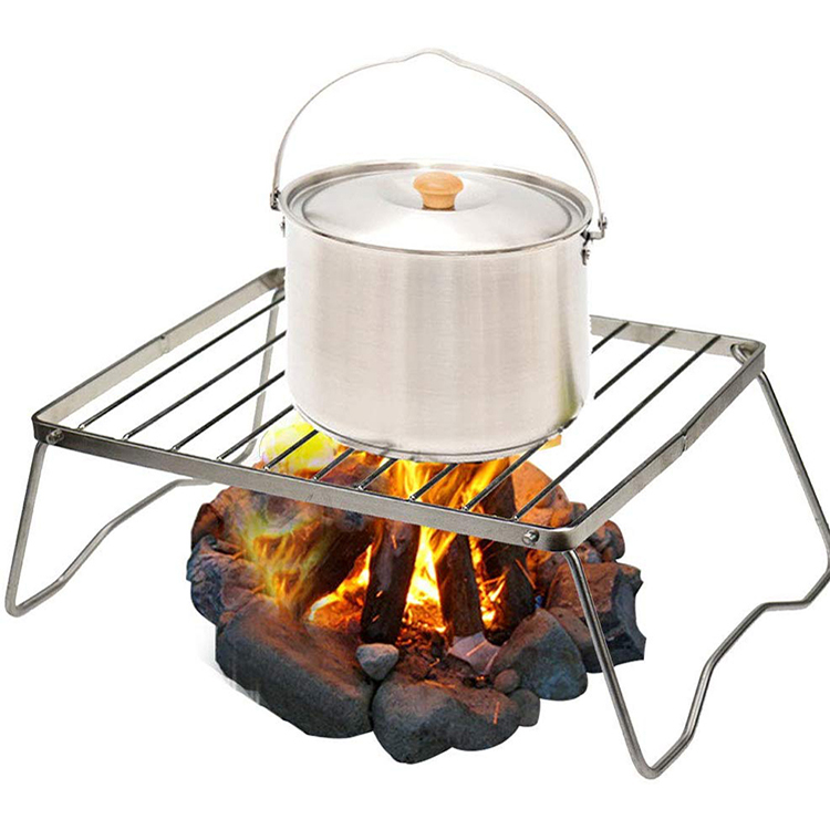 Cookmate Small Size Wire Portable Folding Camping Tools Barbecue Grill Stove Rack