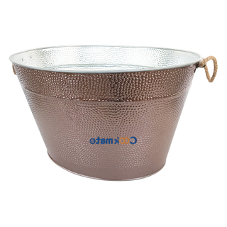 COOKMATE Wholesale 2020 New Design Various Size Special Painting Recyclable Metal Wine Bucket for Beer