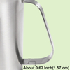 Zero Defects Humanized Personalized 2L Stainless Steel Laboratory Measuring Cup Mug Beaker Lab Graduated Beaker + Handle
