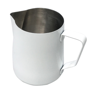White Milk Jug Garland Cup for Milk Tea Coffee Espresso Machines