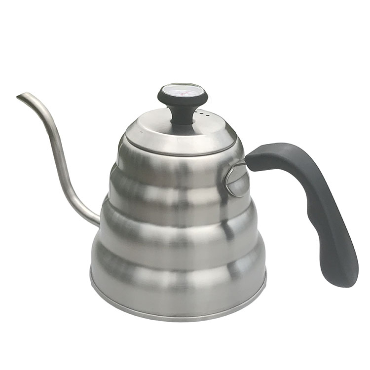 Premium Hot Sale Stainless Steel Gooseneck Pour Over Jug Filter Coffee Kettle And Tea Pot with Thermometer