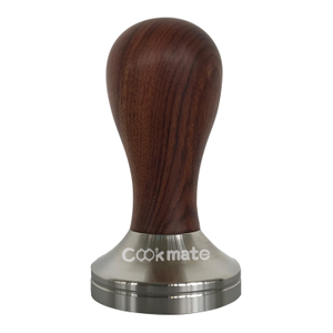 Coffee House Accessory Pull Espresso Tamper with 100% Flat Stainless Steel Base