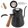 Wooden Handle Pour Over Coffee Dripper Gooseneck Spout Drip Pot Tea Kettle Tea Pot