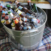 Urban Garden Galvanized Metal Containers Galvanized Oval Beverage Tub, 5.5 Gallons