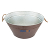 High Quality Metal Champagne Beer Ice Bucket Barrel Steel Tub for Iced Insulation China Factory