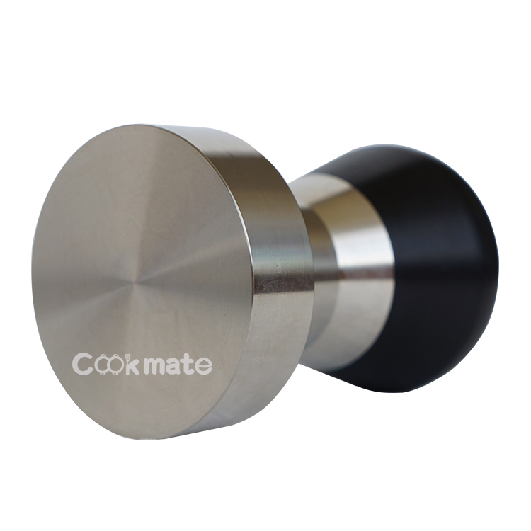 Durable Coffee Hammer Pull Espresso Tamper with 100% Flat Stainless Steel Base