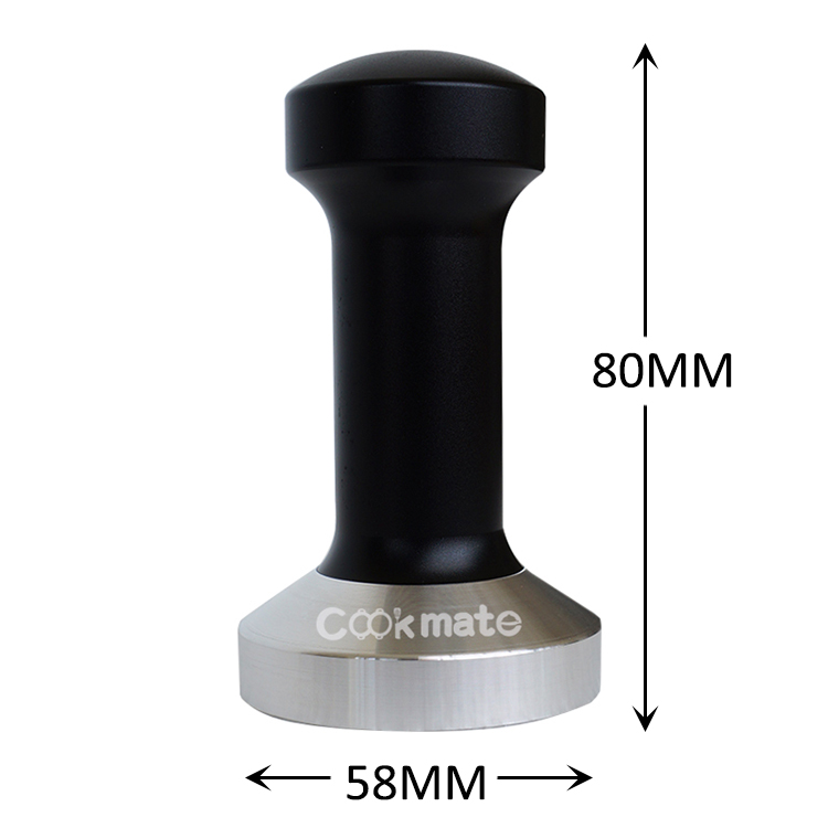 Easy To Hold Stainless Steel Plate Press Espresso Cold Drip Coffee Tamper With Handle