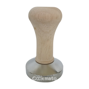 Barista Press Stamper Espresso Coffee Tamper with 100% Flat Stainless Steel Base