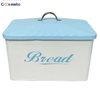 Countertop Space Saving Bread Bin Loaves Storage Vintage Home Kitchen Gifts Tea Coffee Sugar Tin Canister/Bread Box/Bin/Holder