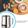 Wholesale Stainless Steel 304 Coffee Milk Frothing Pitcher/jug with Measuring And Thermometer