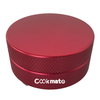 Coffee Maker Tools Rose Red 304 Stainless Steel Flat Base Coffee Tamper