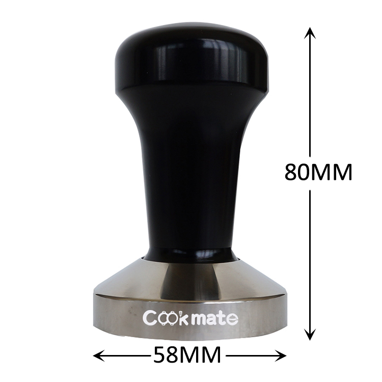 Con Panna Maker Stamper Pull Espresso Hammer Calibrated Coffee Tamper With Handle