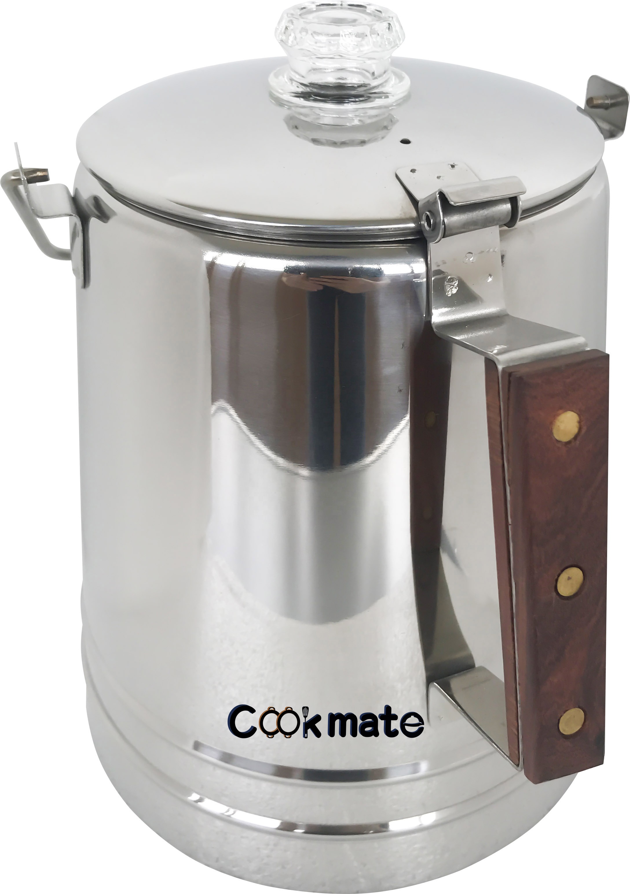Outdoor 304 Stainless Steel Camping Portable Coffee Percolater