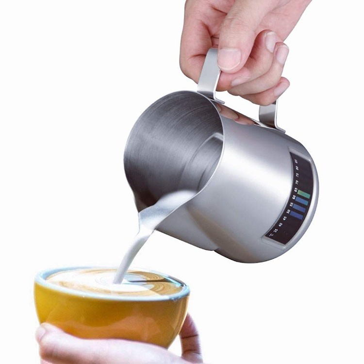 New 600ml Coffee Latte Cappuccino Milk Frothing Pitcher Stainless Steel