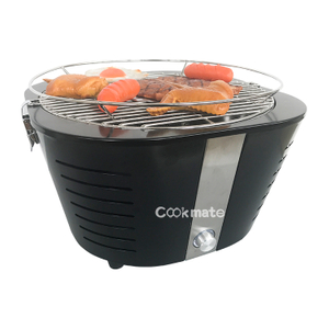 Portable Metal Stainless Steel Large Barbecue Bucket With Charcoal Tray For Travel