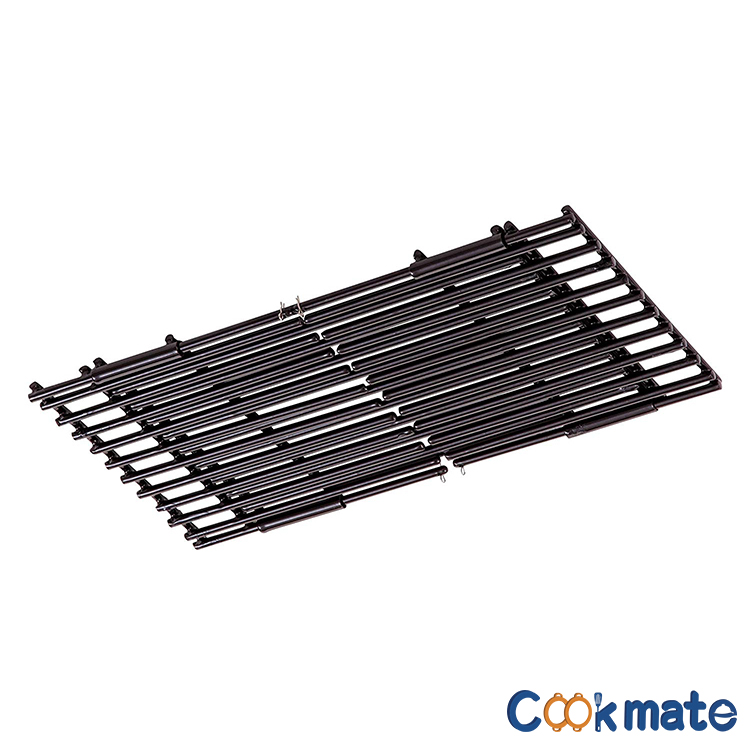 Square BBQ Accessories Tool Black Coating Barbecue Grill Wire Mesh Net Outdoor Activities Camping Hiking