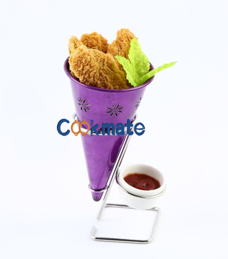 Cookmate French Fries Holder Stand simple and elegant shape fashion style suitable for restaurant buffet party