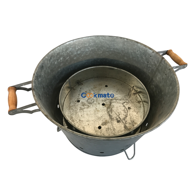 COOKMATE Durable Portable Bucket Shape Barbecue Grill For Outdoor Picnic Party
