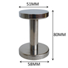 Professional Coffee Shop Accessories Tamper with 100% Flat Stainless Steel Base