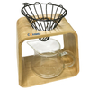Bamboo Coffee Dripper Stand Pour Over Coffee Stand Drip Holder